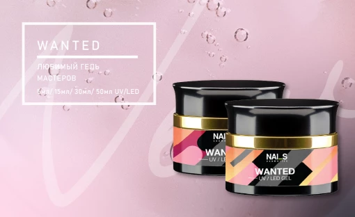 WANTED Q5 UV/LED Cтроительный гель, 30ml