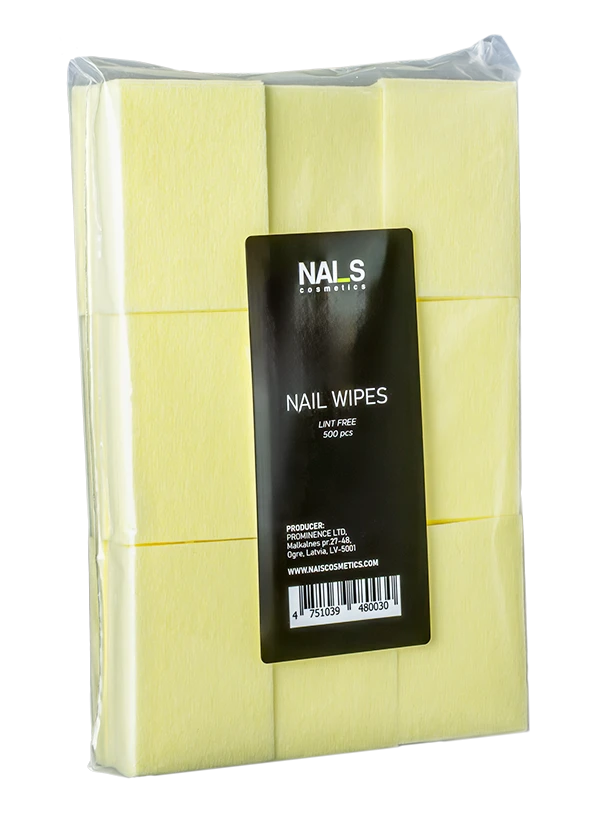 Lint-free pads for manicure and pedicure for cleansing the nail surface and removing the sticky layer. They do not leave lint and are suitable for use with natural nails and nail coating materials. Pack contains: 500 pcs....