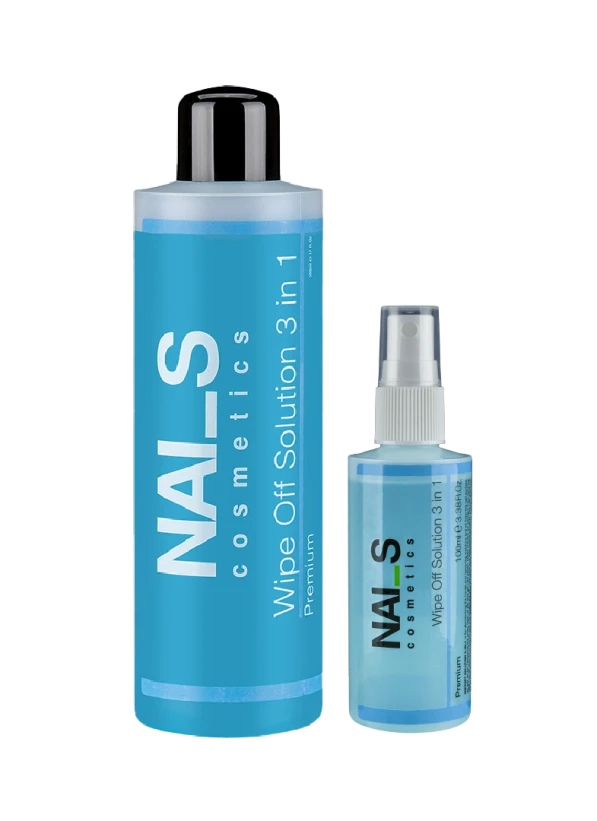 WIPE OFF SOLUTION 3-IN-1 – attaukojošs un attīrošs šķīdums nagu sagatavošanai.Paredzēts lipīgā dispersijas slāņa noņemšanai, naga virsmas attīrīšanai un sagatavošanai pirms gēla vai gēllakas uzklāšanas.Palīdz novērst gaisa kabatu veidošanos.LIETOŠANA:Uzklāt uz bezpūku salvetes un notīrīt naga virsmu.Nelietot uz bojātas vai kairinātas ādas.Izvairīties no tiešas ieelpošanas.Pirms lietošanas izlasīt instrukciju.Tikai ārīgai lietošanai....