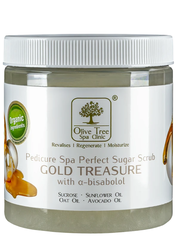 Sugar scrub for pedicure with a rich, warming aroma. Combines the exfoliating power of sugar with plant oils to gently remove dead skin cells and leave the skin smooth, soft and well cared for. Orange oil provides a fresh scent, while oils help maintain skin comfort after the treatment. Intended for professional pedicure use....