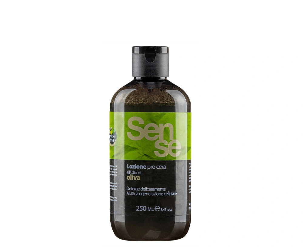 

  Sense Pre Wax Lotion with Olive Oil
  Rich in polyunsaturated fatty acids, vitamins, tocopherols and polyphenols, olive oil provides emollient and...