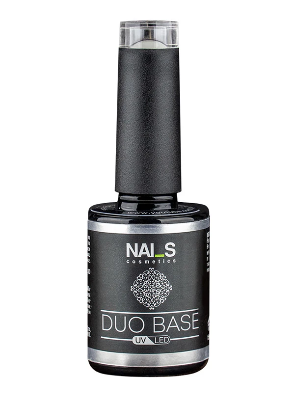 DUO BASE – bāzes pārklājums, kas paredzēts darbam ar AKRYGEL DUO gelu. Īpaši izstrādāta formula sagatavo noturīgu naga plātnes pārklājumu AKRYGEL DUO gela modelēšanai. DUO BASE var izmantot arī kā lieliskas noturības bāzi gellakām....