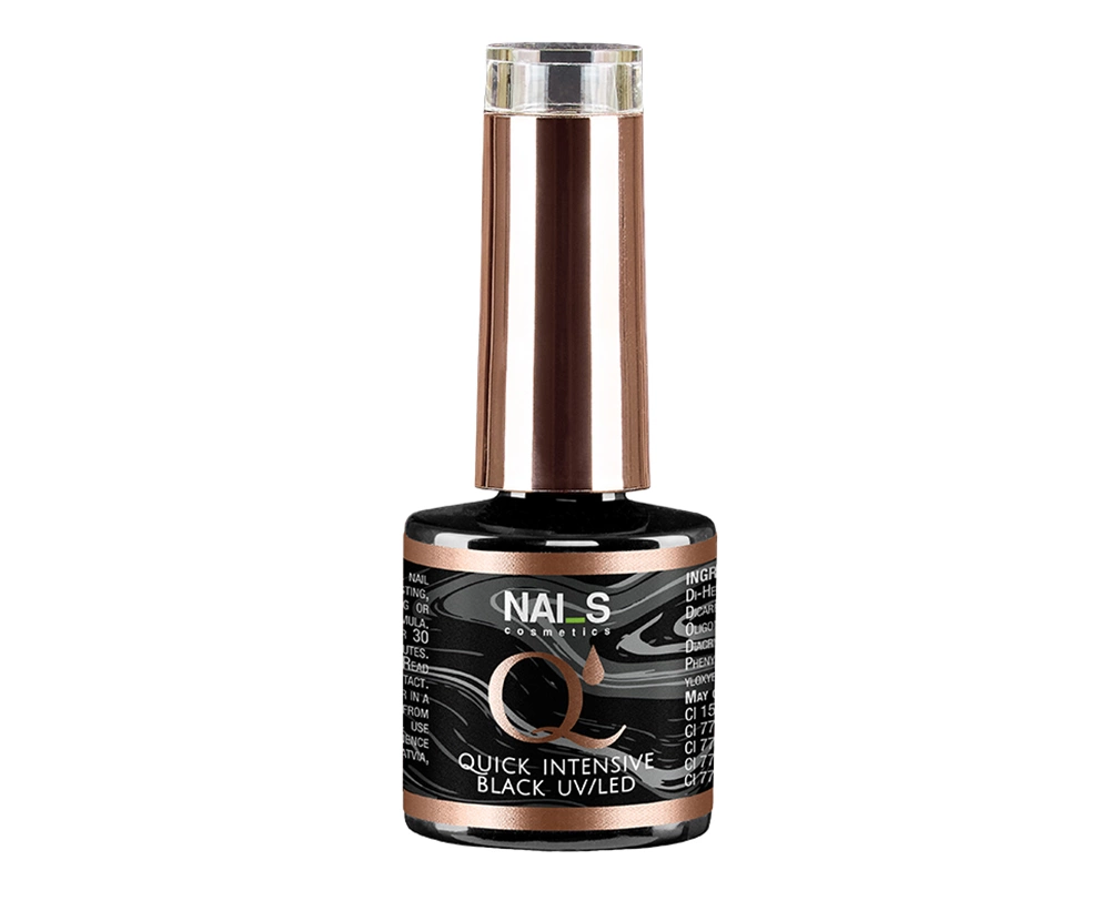 Intensely pigmented black gel polish. It applies evenly, does 
not smudge or streak. Perfect both for painting the entire 
nail and for using as a base coat before design gel polish 
application (Peac...