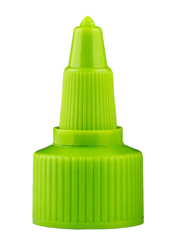 Dispensing cap for convenient product dispensing and use. Available in two sizes: green 20/415 fits 30 ml, 50 ml and 100 ml packaging, while black 24/415 fits 250 ml and 500 ml packaging....