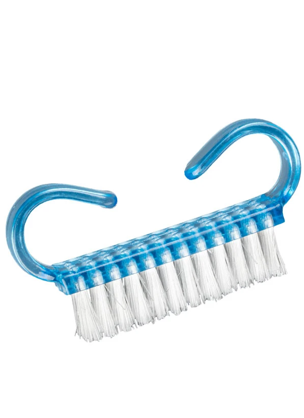 Small dust removal brush for use during manicure and pedicure. Conveniently fits onto the technician’s fingers and helps quickly remove dust after filing or working with an e-file. Suitable for manicure and pedicure....