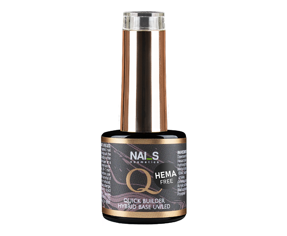 Quick Builder Clear HYBRID Base UV/LED bāze/gēls NAILS cosmetics