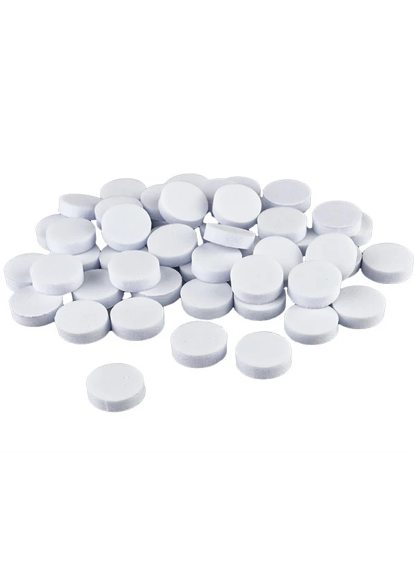 SDF-15 - #400 - Pedikīra diska bafs 400griti, Ø 15mmSDF-20 - #400 - Pedikīra diska bafs 400grit, Ø 20mmSDF-25 - #400  - Pedikīra diska bafs 400grit, Ø 25mmBafs ar iestrādātu mīkstinājumu – putu kārtu, vieglām, gaisīgām sajūtām un spiediena samazināšanai. Paredzēti pēdu ādas noslīpēšanai pēdējā solī (400 griti). Pašlīmējoši, ar labu saķeri, bet viegli noņemami. Vienreizējai lietošanai.Iepakojumā (50gab)....