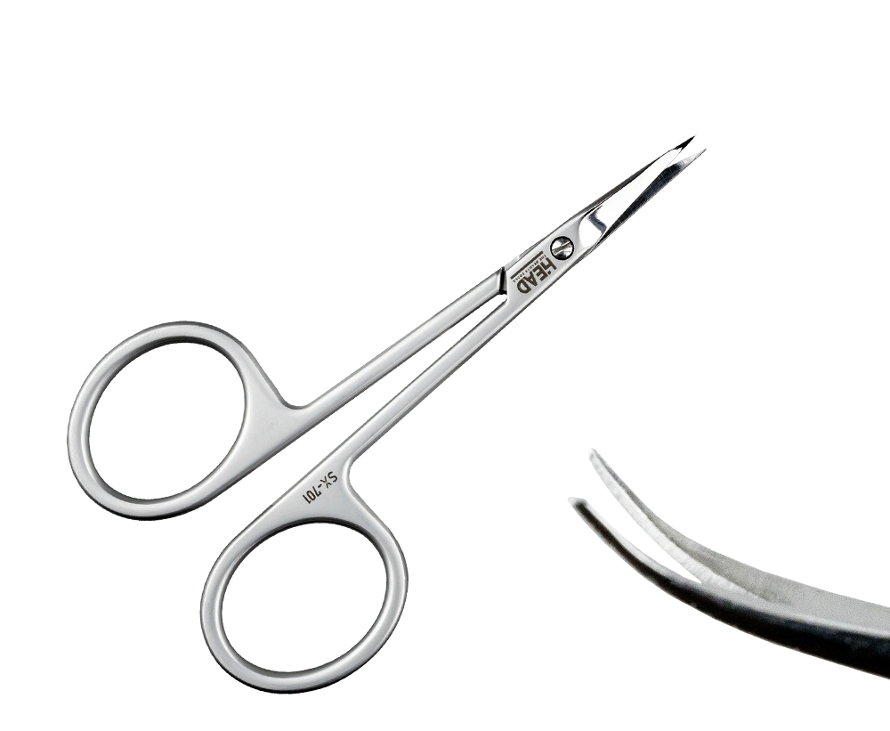 

	Kutikulu šķērītes HEAD.

	Šķērītes kutikulas apgriešanai manikīra laikā.

	Informācija:

	• Šauri, precīzi asmeņi

	• Izgatavotas no nerūsējošā tēr...