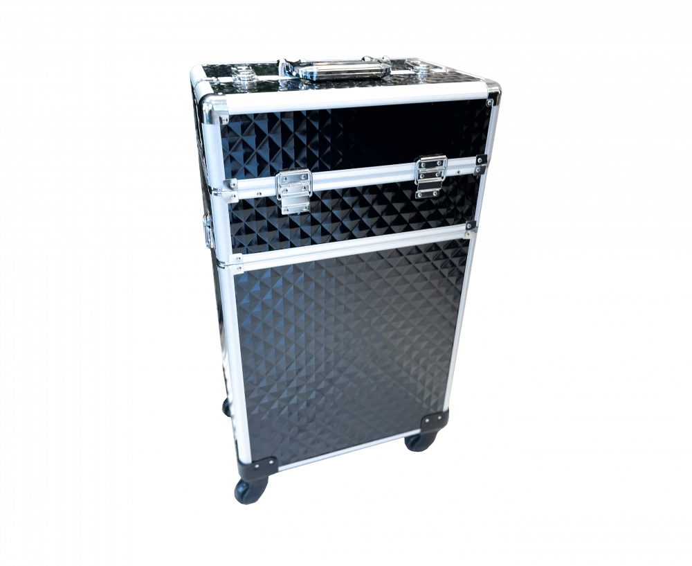 
  Kosmētikas koferis – NAILS Cosmetics Black Diamond
  Praktisks koferis ar strukturētu virsmu, paredzēts darba materiālu un piederumu glabāšanai un ...