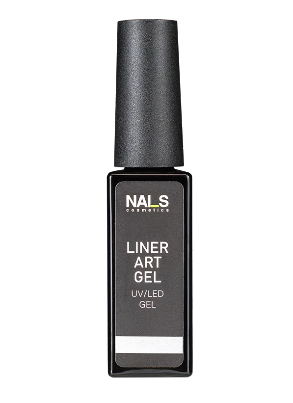 Liner Art Gel - UV/LED dizaina gels smalku, vienmērīgu, pigmentētu līniju zīmēšanai.Lielisks palīgs French un dizainu veidošanai.Pieejams 5 toņos:- Black (melns),- Gold (zelta),- Rose Gold (sārti zeltains),- Silver (sudraba),- White (balts).Tilpums: 6 ml.Polimerziācijas laiks: 60 sek....