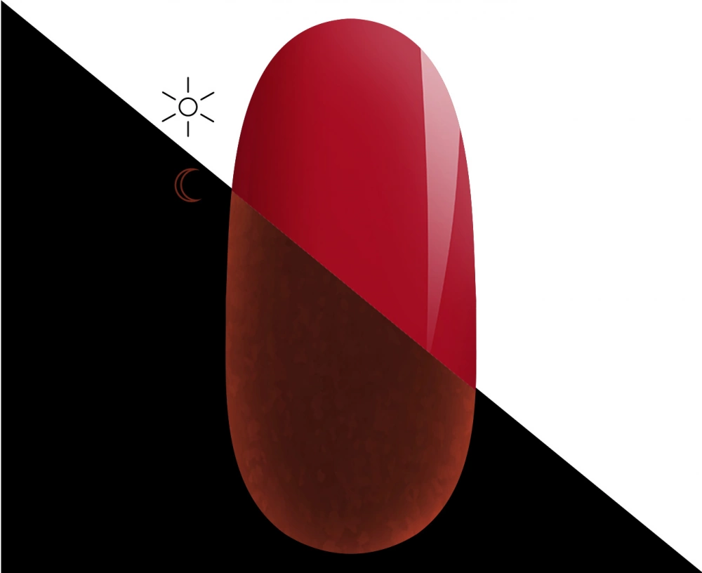 

	Intensīvi pigmentēta gēllaka, kas perfekti klājas arī vienā slānī, tādā veidā paātrinot darba procesu. Ilgnoturīga, nesaraujas, neatkāpjas no naga ...