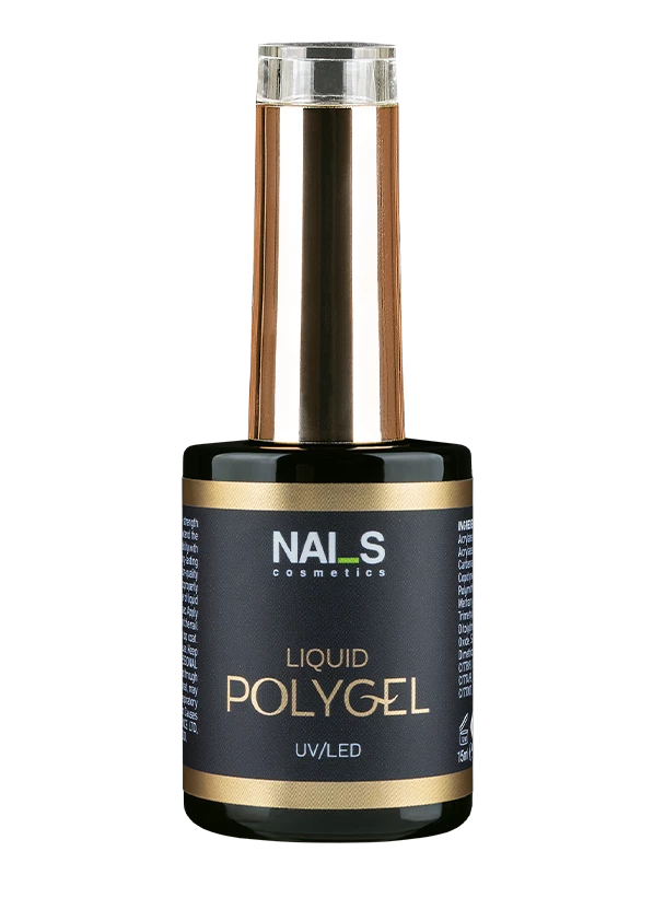 Kas ir LIQUID POLYGEL un kādas problēmas tas risina?Apvieno gela izturību ar poligela vieglo un ērtu lietošanu.Pašizlīdzinoša konsistence nodrošina vienmērīgu un gludu rezultātu.Nodrošina stipru un ilgnoturīgu pārklājumu.Piemērots nagu stiprināšanai un pagarināšanai.Lieliski piemērots salonam – ātrs un ērts darbā.Vidēji šķidra konsistence – viegli kontrolējams, nenotek no naga.Nodrošina labu saķeri un samazina atslāņošanās risku.Formula bez HEMA – drošāks gan meistaram, gan klientam.Kādam mērķim...