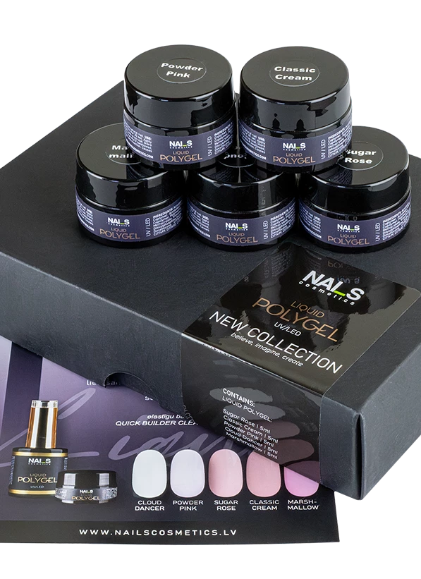 Kas ir LIQUID POLYGEL un kādas problēmas tas risina?Apvieno gela izturību ar poligela vieglo un ērto lietošanu.Pašizlīdzinoša konsistence nodrošina vienmērīgu un gludu rezultātu.Nodrošina stipru un ilgnoturīgu pārklājumu.Piemērots nagu stiprināšanai un pagarināšanai.Lieliski piemērots salonam – ātrs un ērts darbā.Vidēji šķidra konsistence – viegli kontrolējams, nenotek no naga.Nodrošina labu saķeri un samazina atslāņošanās risku.Formula bez HEMA – drošāks gan meistaram, gan klientam.Kādam mērķim...