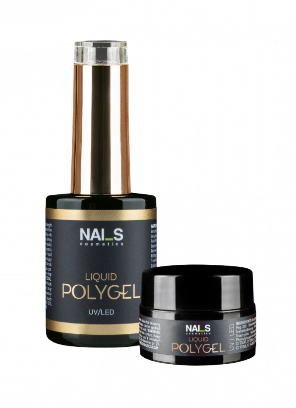 Kas ir LIQUID POLYGEL un kādas problēmas tas risina?Apvieno gela izturību ar poligela vieglo un ērto lietošanu.Pašizlīdzinoša konsistence nodrošina vienmērīgu un gludu rezultātu.Nodrošina stipru un ilgnoturīgu pārklājumu.Piemērots nagu stiprināšanai un pagarināšanai.Lieliski piemērots salonam – ātrs un ērts darbā.Vidēji šķidra konsistence – viegli kontrolējams, nenotek no naga.Nodrošina labu saķeri un samazina atslāņošanās risku.Formula bez HEMA – drošāks gan meistaram, gan klientam.Kādam mērķim...