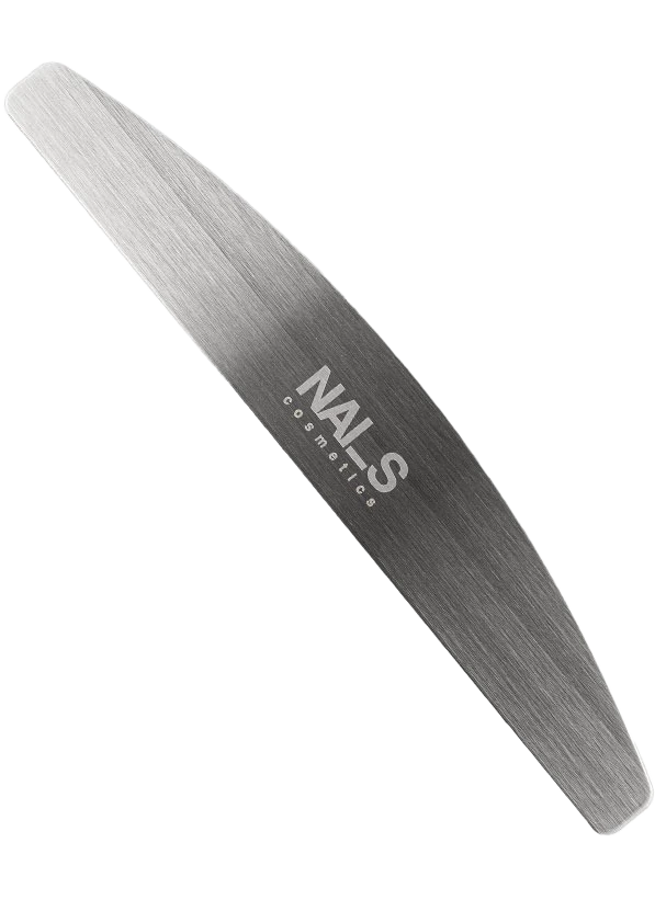 Metal base for disposable abrasive files. Suitable for nail shaping and material refinement during manicure and pedicure procedures....