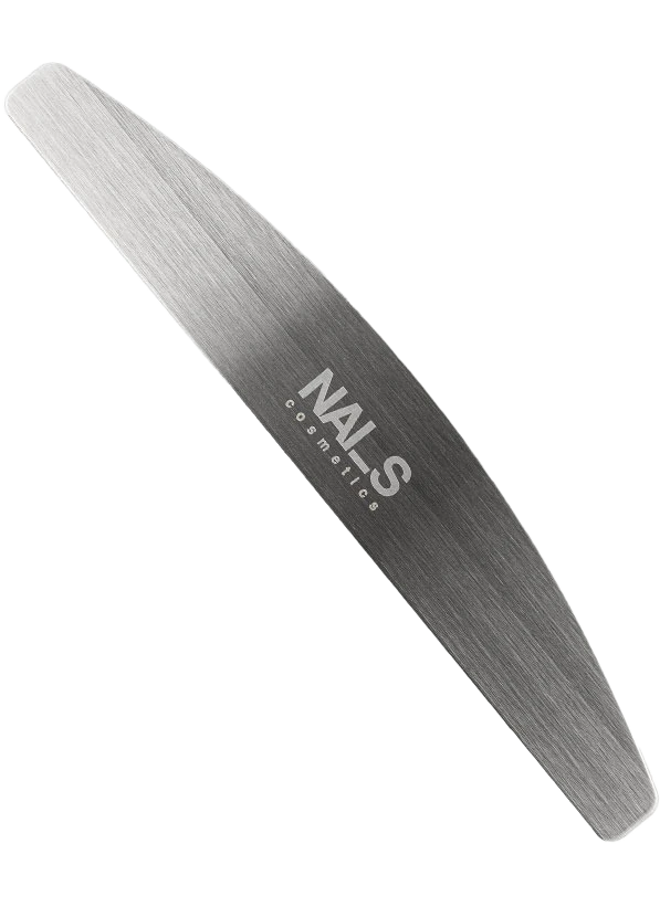 Metal base for disposable abrasive files. Suitable for nail shaping and material refinement during manicure and pedicure procedures....