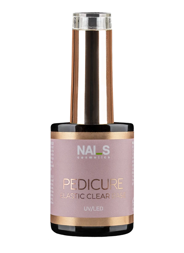 Pedicure Elastic Base UV/LED ir elastīga bāze, kas īpaši izstrādāta pedikīram. Tā nodrošina izcilu saķeri ar dabīgo nagu, pielāgojas tā dabiskajai kustībai un palīdz samazināt atslāņošanās, plaisāšanas un lūšanas risku. Ideāli piemērota ilgnoturīgam un estētiskam pedikīra pārklājumam.Polimerizācija: UV/LED lampā 30–60 sekundes....