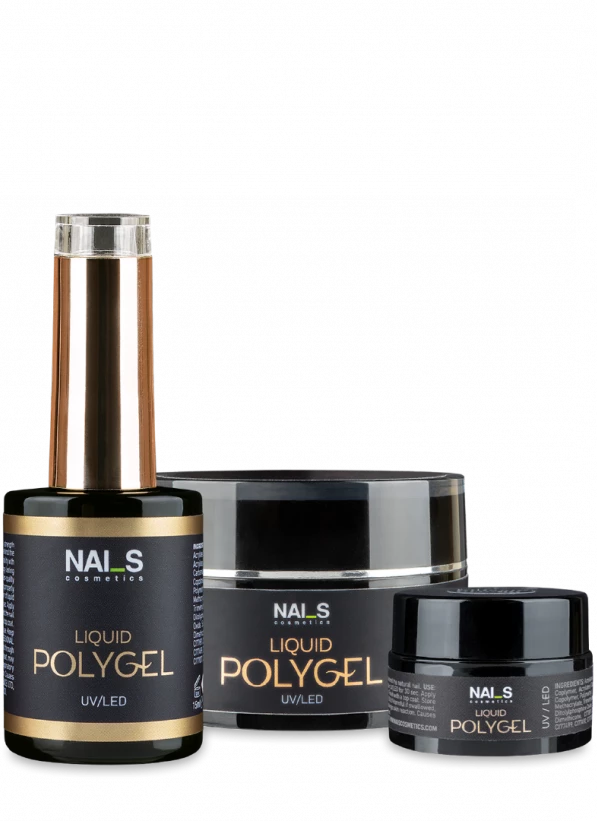 Kas ir LIQUID POLYGEL un kādas problēmas tas risina?Apvieno gela izturību ar poligela vieglo un ērto lietošanu.Pašizlīdzinoša konsistence nodrošina vienmērīgu un gludu rezultātu.Nodrošina stipru un ilgnoturīgu pārklājumu.Piemērots nagu stiprināšanai un pagarināšanai.Lieliski piemērots salonam – ātrs un ērts darbā.Vidēji šķidra konsistence – viegli kontrolējams, nenotek no naga.Nodrošina labu saķeri un samazina atslāņošanās risku.Formula bez HEMA – drošāks gan meistaram, gan klientam.Kādam mērķim...