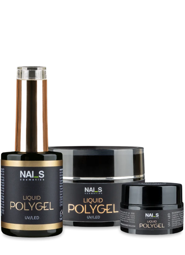Kas ir LIQUID POLYGEL un kādas problēmas tas risina?Apvieno gela izturību ar poligela vieglo un ērto lietošanu.Pašizlīdzinoša konsistence nodrošina vienmērīgu un gludu rezultātu.Nodrošina stipru un ilgnoturīgu pārklājumu.Piemērots nagu stiprināšanai un pagarināšanai.Lieliski piemērots salonam – ātrs un ērts darbā.Vidēji šķidra konsistence – viegli kontrolējams, nenotek no naga.Nodrošina labu saķeri un samazina atslāņošanās risku.Formula bez HEMA – drošāks gan meistaram, gan klientam.Kādam mērķim...